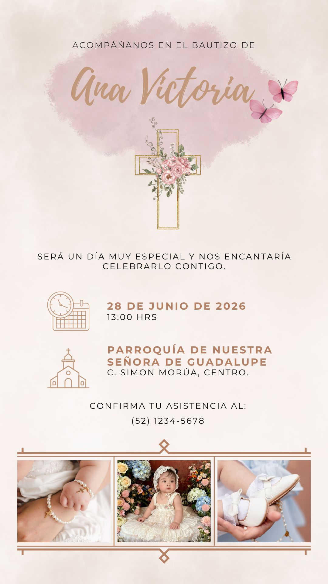 Invitación Bautizo