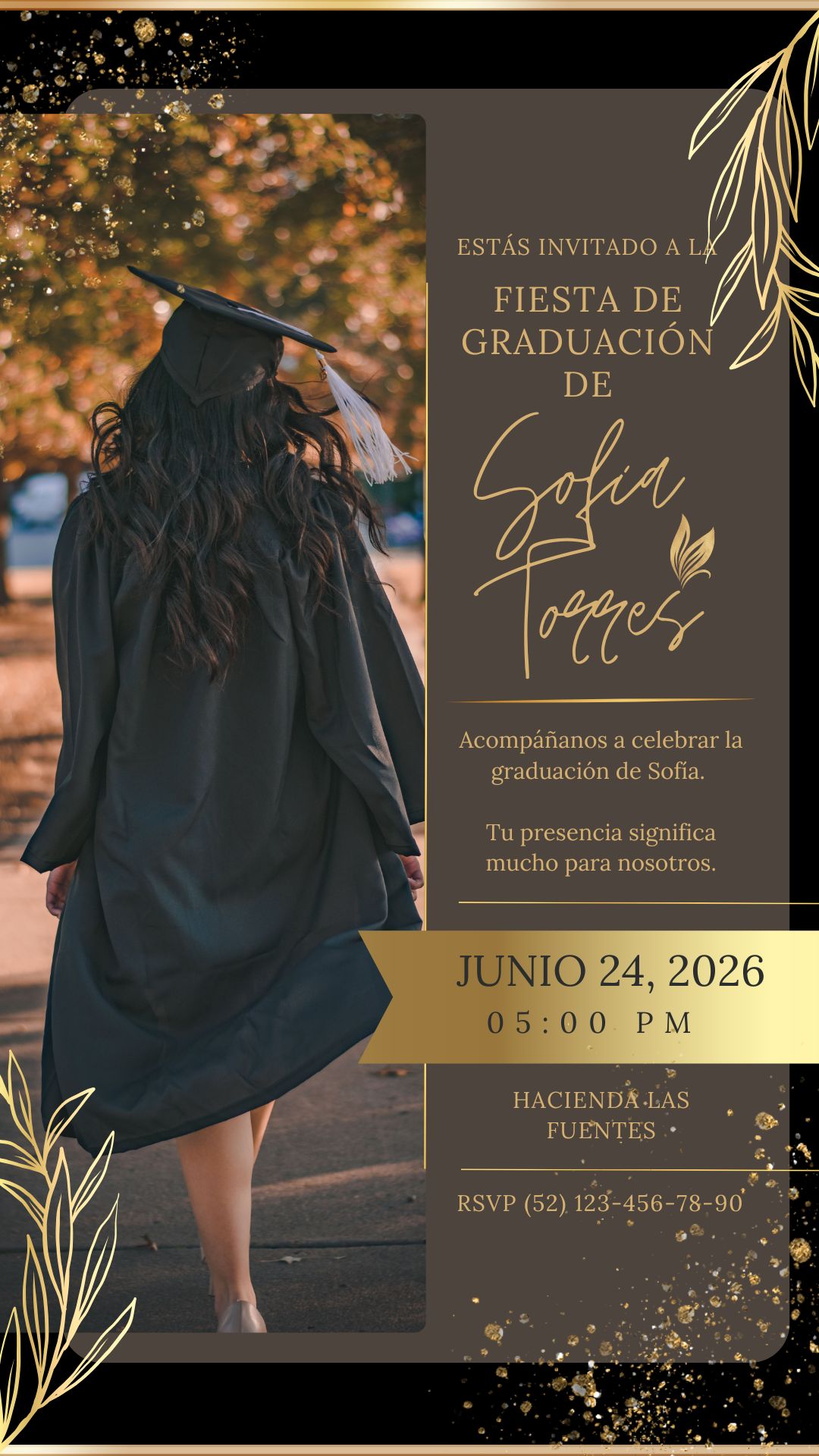 Invitación Graduación